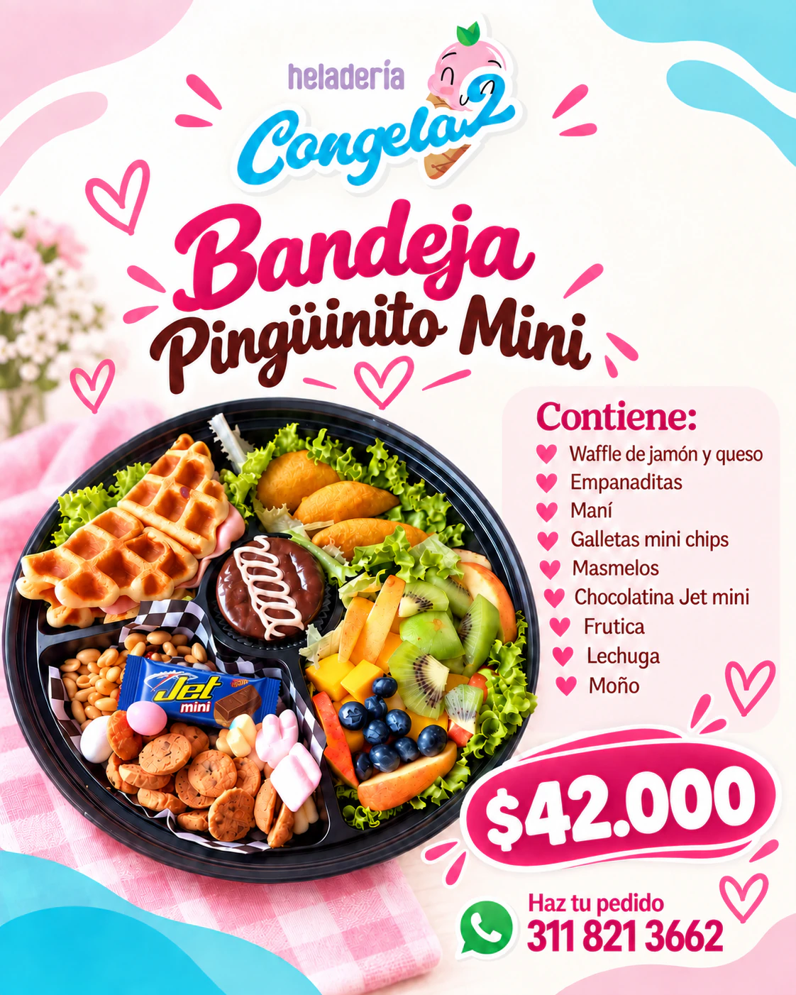 Pequeño Gran Cariño, detalle de Heladería Congela2 en Tunja
